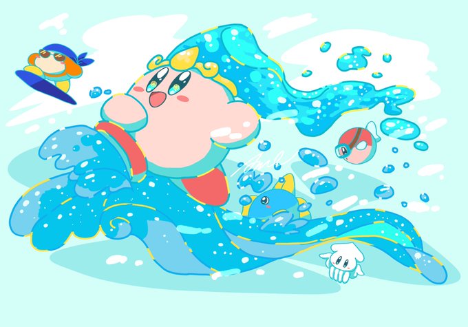 海のカービィのtwitterイラスト検索結果