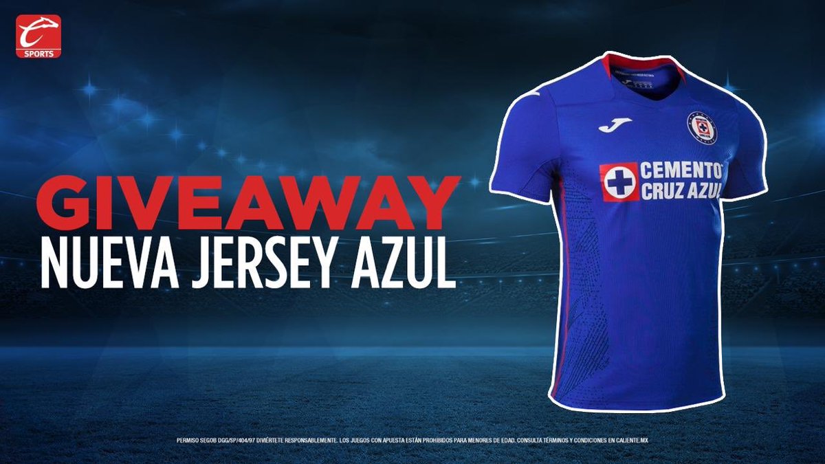 miguelcamara's tweet photo. Dinámica para ganar el nuevo jersey de @CruzAzulCD:

•Sigue a @calientesports y a @miguelcamara en twitter y en IG

•RT a este tuit 

•Comenta en este tuit el HT  #MásAcciónMásDiversión y #ZoomAzulConMiguel 

¡El jersey se rifará el jueves entre todos los participantes! https://t.co/iZnDbgIBqS
