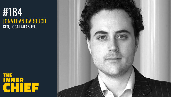 "It surprises me how many business leaders have never been a customer of their own product or service." Ep 184 #TheInnerChiefPodcast I chat with <a href="/jbarouch/">Jonathan Barouch</a>, CEO of <a href="/localmeasure/">Local Measure</a> about #customerexperience &amp; uniting your people, culture &amp; technology. chiefmaker.com/184