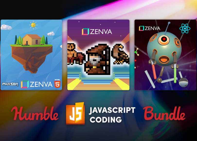 ZenvaTweets's tweet photo. Check out our @Humble #JavaScript Coding Bundle while supporting two great organizations: @GirlsWhoCode and @worldreaders!

https://t.co/wZbTT4G3ub 

Girls Who Code: https://t.co/JuuhyuaXYe

Worldreader: https://t.co/JUBymY60Qg https://t.co/Kjz64LQTbm