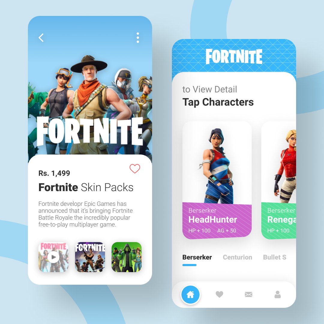 prerit_rajput02's tweet photo. Fortnite App Exploration 
.
.
#dribbble #webdesign #design #creative #behance #figma #sketch #ui #ux #pixel #userinterface #webdesigner #interface #userexperience #vector #adobexd #illustration #art #artwork #flatdesign #designtools #graphic #icon #color #tools #appdesign https://t.co/6Y9FT2F0Xc