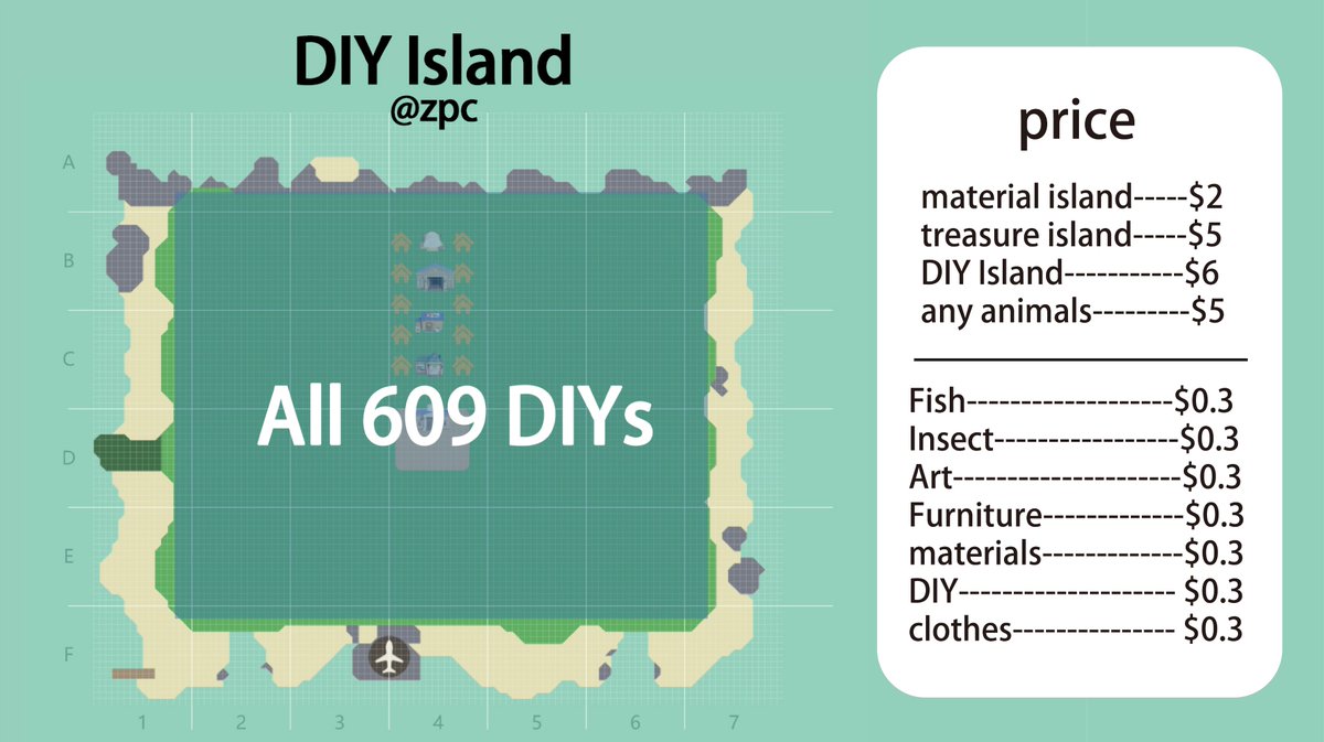 zpc452's tweet photo. 💥"DIY Island "giveaway💥

💥1 winner💥

💥No time limit💥Learn all💥

How to enter 

RT 
Following 
Tag a #acnh  friend 

End in 24hours

If you want to buy,please DM me($6)
#ACNHgiveaway  #AnimalCrossing                #AnimalCrossingNewHorizon https://t.co/hbv0jDwu4T