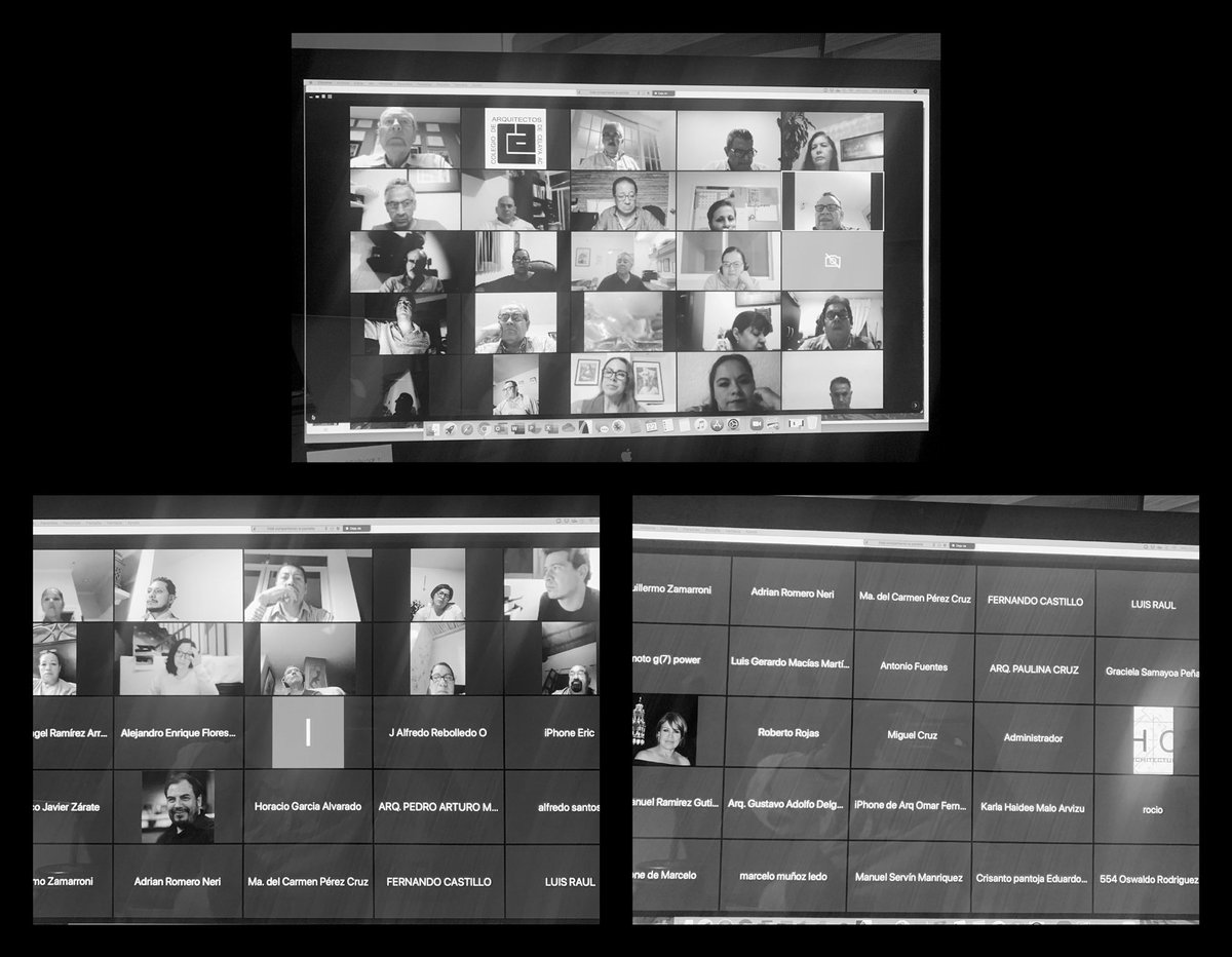 Muchas gracias a todos los Arquitectos que participaron hoy en la Asamblea de Julio 2020 !