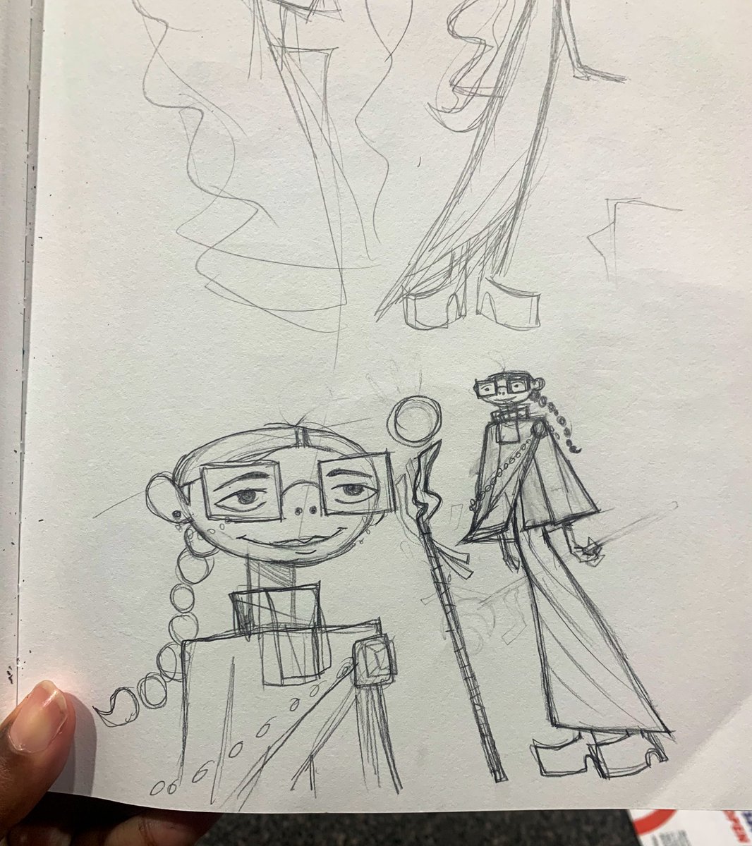 I usually hate posting unpolished ideas but it's been a while since I've shared anything so here we are. Varying character designs ideas for varying projects. 