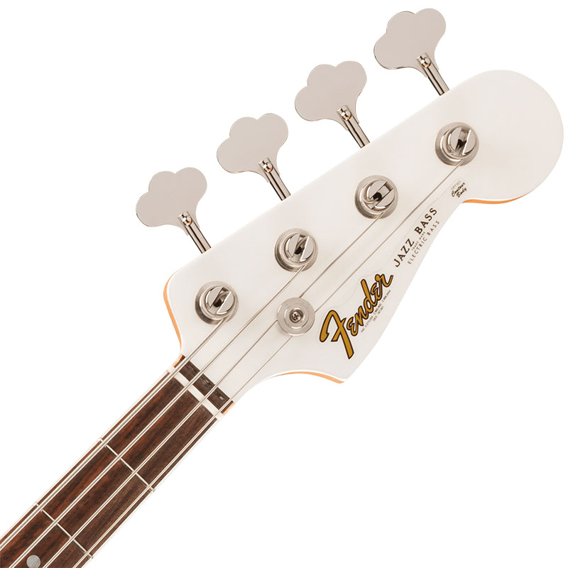 オールホワイト ジャズベース　マッチングヘッド 新製品情報】 #Fender #JazzBass 60周年を記念した限定生産モデルが
