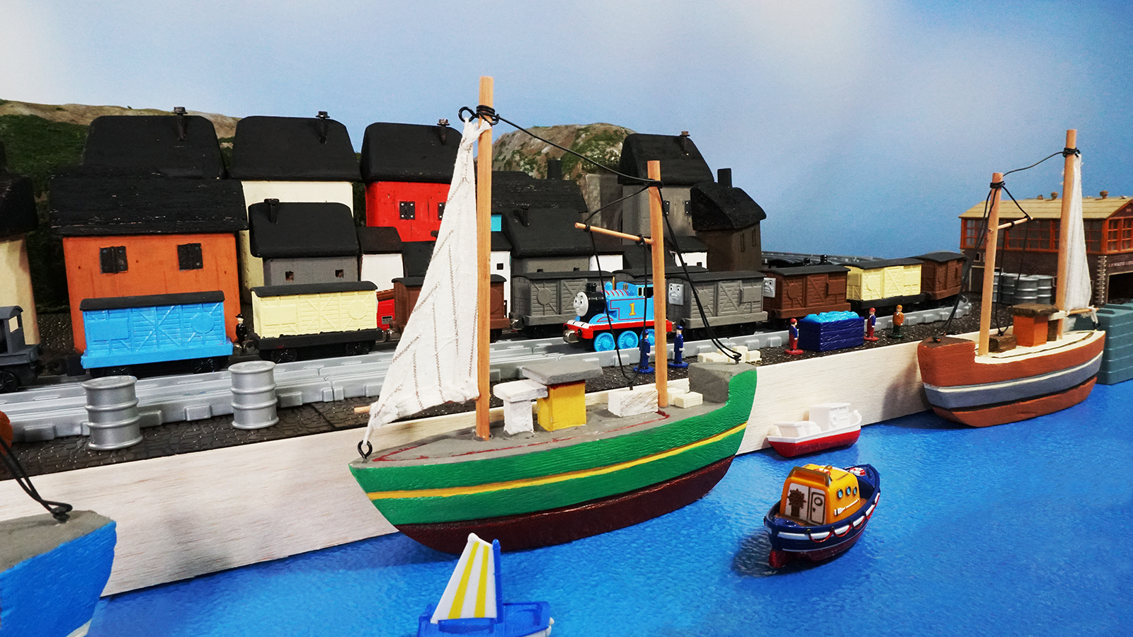 TTNPStudio on X: Busy day at the Norramby Fishing Village. (1/2)   / X