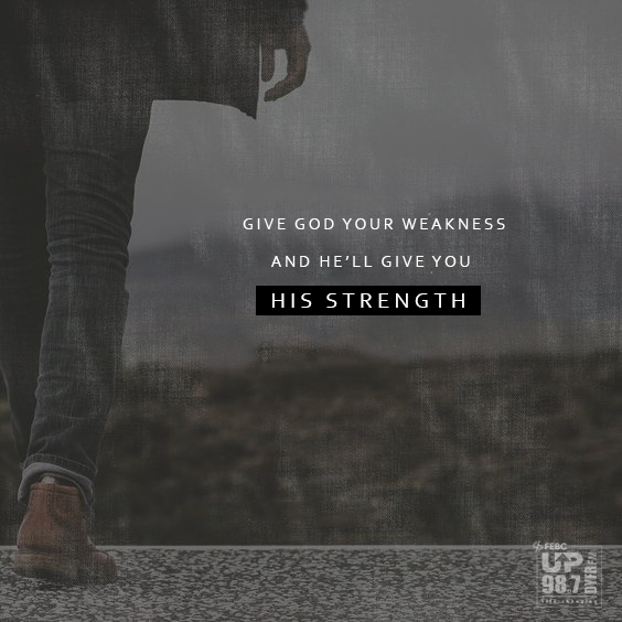 UP987DYFRFM's tweet photo. According to the Bible, what strength we have is not our own. It ultimately comes from God. The weakness inherent in human nature is why the Bible commends us to the strength of the Lord. As we learn to rely on God’s strength instead of our own, we gain new heights. #UP987 https://t.co/TxWFbC10Cn