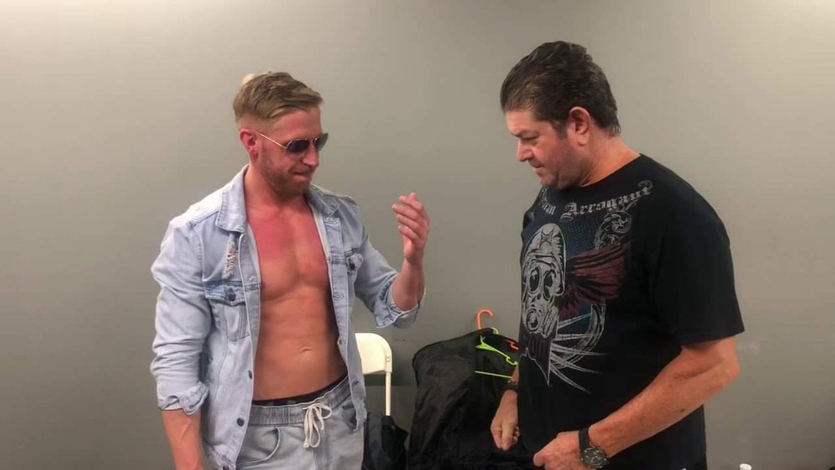 Teaching @AEWrestling stars