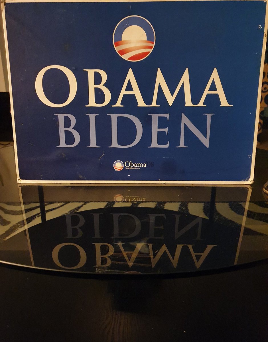 Luvvvvlife's tweet photo. @BarackObama I'm all here for @BarackObama &amp; @JoeBiden as i was 12 years ago.

Still got this 👇🏾 from President's Night 2008. Great to see the two of you reunited tomorrow!

It would be a dream come true if Joe would announce Barack to be his running mate.....😊

#BringBackBarack https://t.co/Z5sFW9HfcV