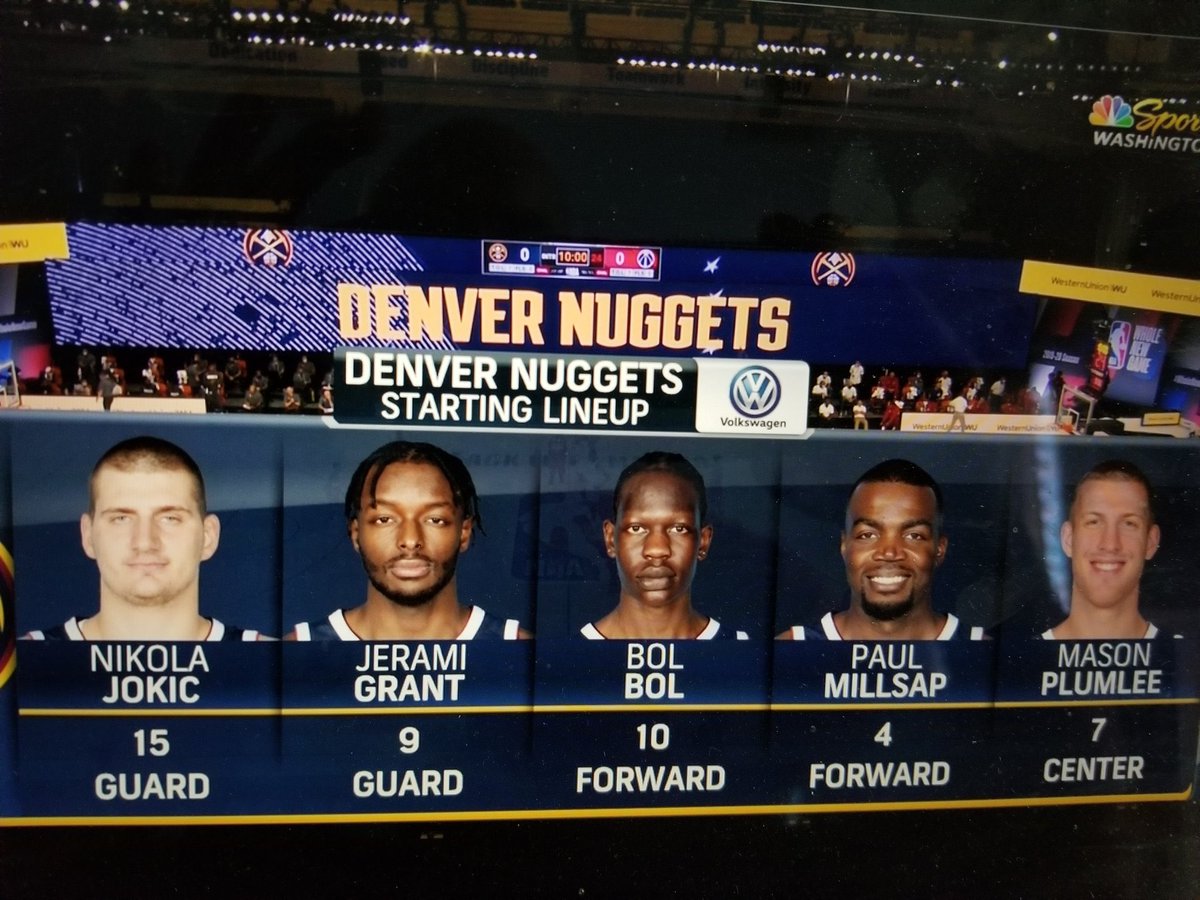 OTPaintPodcast's tweet photo. Nuggets going BIG ON BIG 😳 https://t.co/vl09KoQbGb