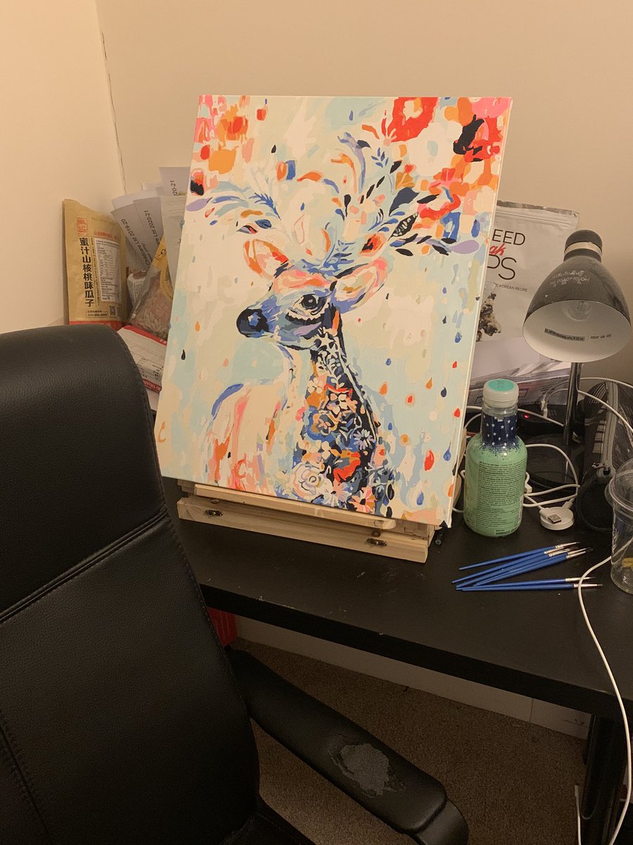 Oh deer! Please come to my nursery! 😍 #nursery #nurserypaint #nurseryart #nurseries #artworks