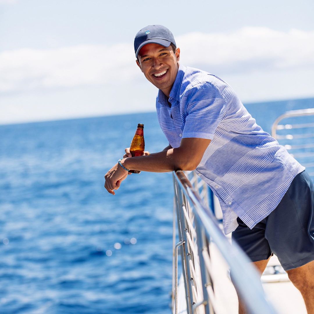 Our 50% off sale makes us as happy as this guy wearing an Oxford Skipjack hat by Southern Tide on a boat drinking a beer. 🍺🌊⛵

The site-wide sale lasts until Friday so act fast. Free shipping on orders over $100. #Preppy #YachtLife #PreppyStyle