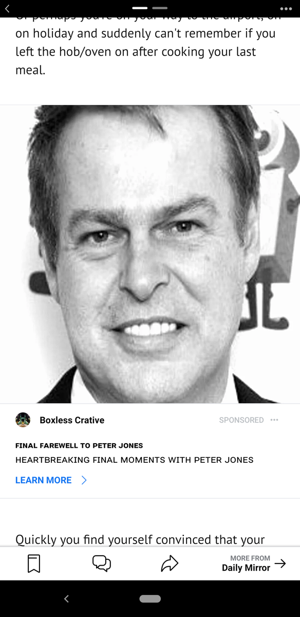 PixelPicturesUK's tweet photo. @dragonjones fyi the daily mirror isrunning these rather morbid ads about you.. https://t.co/fasMVriiLs