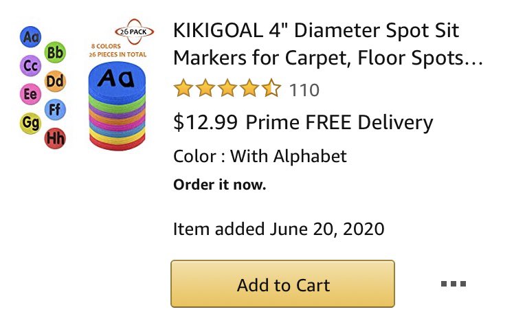 teachergal_ks's tweet photo. What’s something on your wishlist that you really want? My kiddos can be spread out &amp; learn at the same time with these! They just came back in stock! 🤞🏼 https://t.co/szSbkWf6Po #clearthelists #teachertwitter #BetterTogether #helpateacher #pointsforteachers https://t.co/vrKMqWhXib
