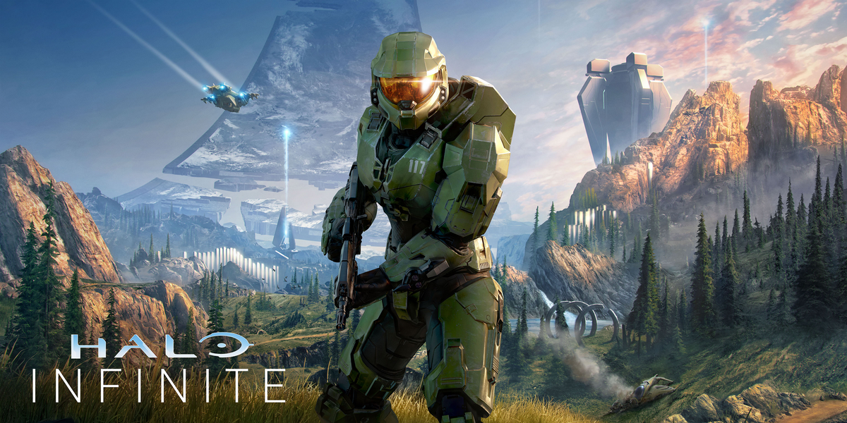 pgoteam's tweet photo. Иллюстрация с обложки Halo Infinite что-то намекает #HaloInfinite #Microsoft https://t.co/7a4zNQn0gr https://t.co/UUg7k00DMr
