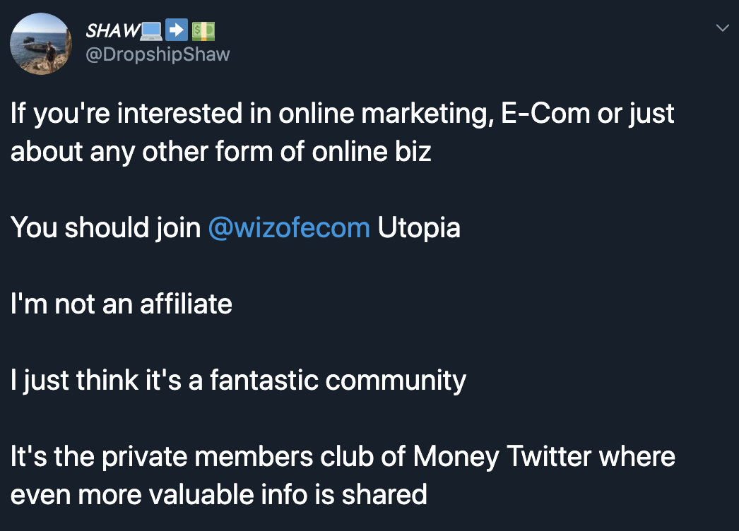  Check out the TESTIMONIALS