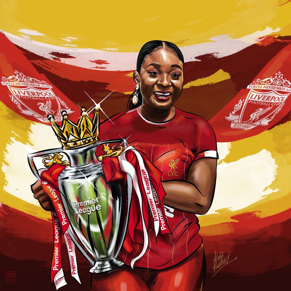 kobi_kwahbz's tweet photo. PREMIER LEAGUE CHAMPIONS!!!👑🔥🏆

#Anfield #LiverpoolFC #YNWA #Kop https://t.co/t8HwGRUxBk