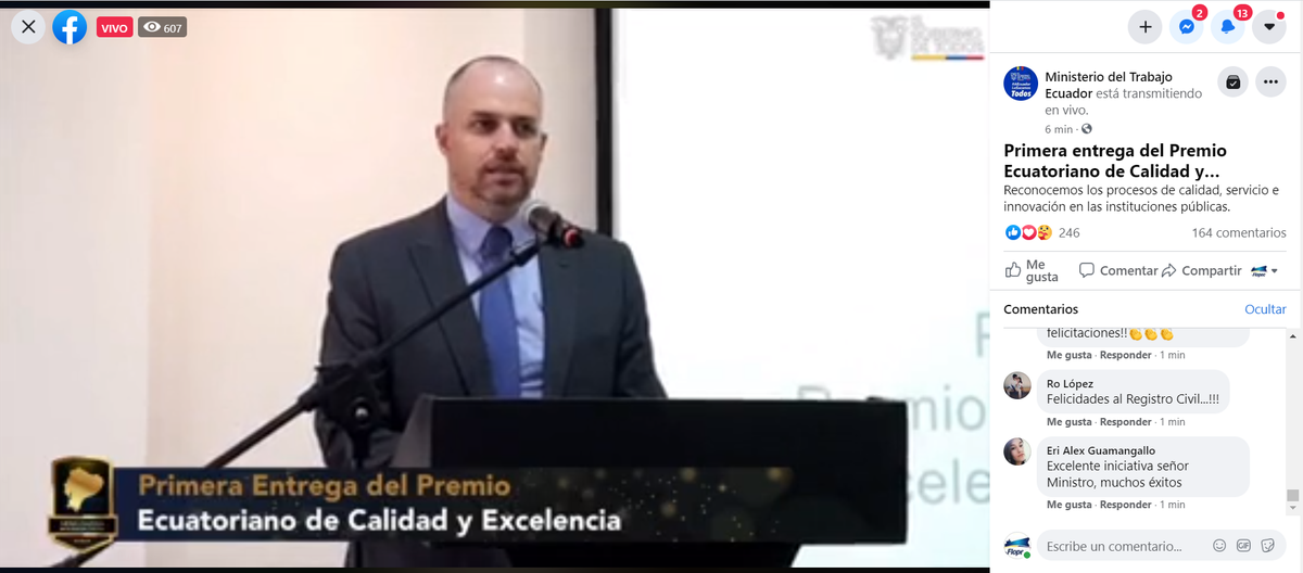 FlopecEp's tweet photo. 📌[RECONOCIMIENTO] En evento virtual, el @MinTrabajoEc reconoció la madurez de calidad obtenido por EP FLOPEC, en el NIVEL ORGANIZADO, entre el periodo 2019-2020, bajo los parámetros del Modelo Ecuatoriano de Calidad y Excelencia. #FlopecSiempreContigo #AEcuadorLoSacamosTodos https://t.co/3IzXqC1IP4