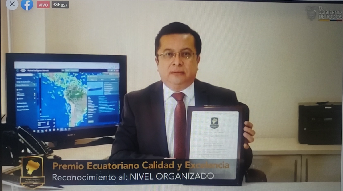 FlopecEp's tweet photo. 📌[RECONOCIMIENTO] En evento virtual, el @MinTrabajoEc reconoció la madurez de calidad obtenido por EP FLOPEC, en el NIVEL ORGANIZADO, entre el periodo 2019-2020, bajo los parámetros del Modelo Ecuatoriano de Calidad y Excelencia. #FlopecSiempreContigo #AEcuadorLoSacamosTodos https://t.co/3IzXqC1IP4