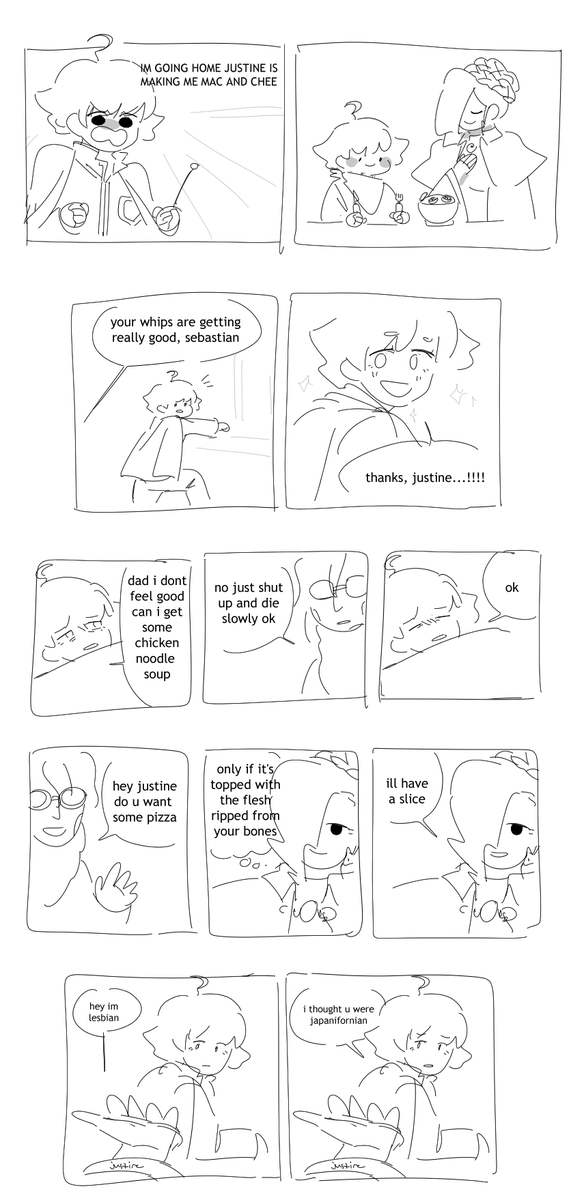 just finished AAI2 with a friend. im gonna be thinking about the game for years but here's some dumb art i drew while we were playing it that people seemed to enjoy 