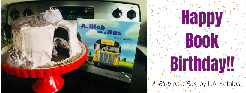 LaughLeopardPrs's tweet photo. Happy book birthday to “A. Blob on a Bus”, by @LaKefalos! What better way to celebrate this second installment in The Blob Series than with a SLIME CAKE, in honor of A. Blob itself!! Cake inspired by @iambakertweets and @thetiptoefairy. https://t.co/g5waSbcoYj https://t.co/Zv9mBQ5B9w