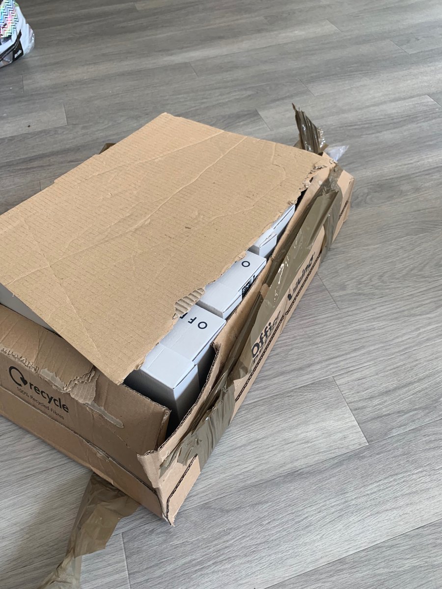 CarlyAust's tweet photo. @OfficeShoes Trying to get a response to my email after a pair of my shoes have been stolen from my order and box arrived battered after paying premium delivery... Will I ever get a response?! https://t.co/iDmiq6lxRA
