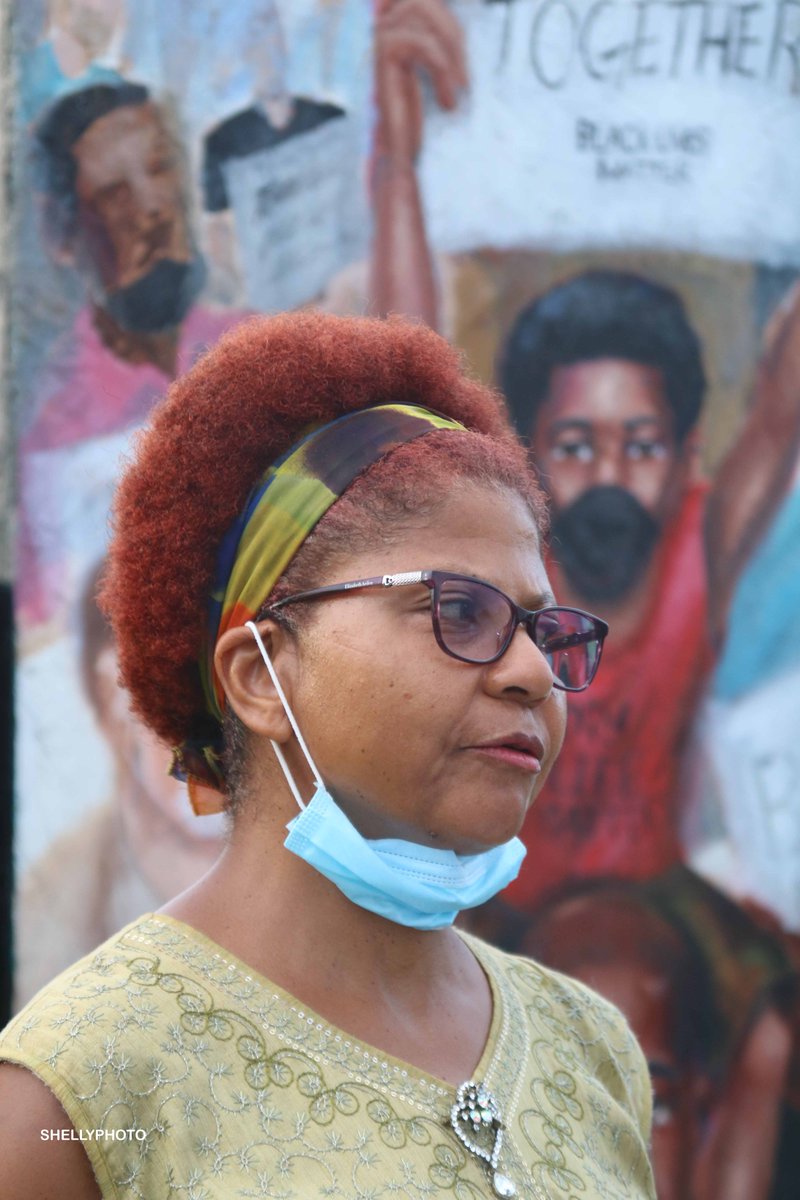 marcussims's tweet photo. Pics from Mondays POP UP event at the BLM murals on Clinton street #aamu #wjab #arts @huntsvillecity @striclyjesus256 @artshuntsville https://t.co/I8lfwpBGdV