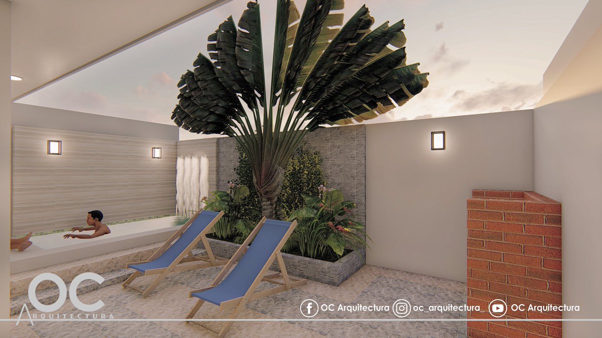 arqluisoc's tweet photo. El espacio puede ser pequeño, pero puede hacerse confortable con vegetación
#Arquitectura #Diseño #Render #Rendring #Jardin https://t.co/6JBZMEtxRt