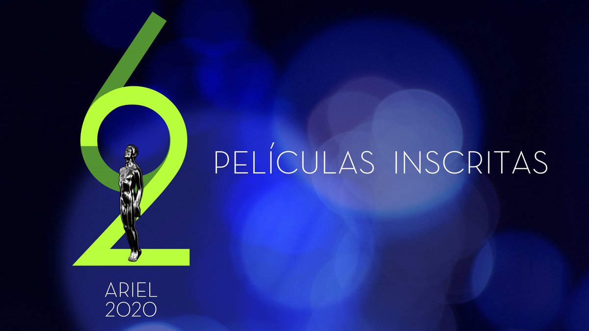 AcademiaCineMx's tweet photo. Este año se registraron 157 películas para ser parte de la 62ª entrega del premio Ariel. 

¡Compártenos tus predicciones en la víspera del anuncio de #NominadosAriel2020! https://t.co/uzvSpTsdnt