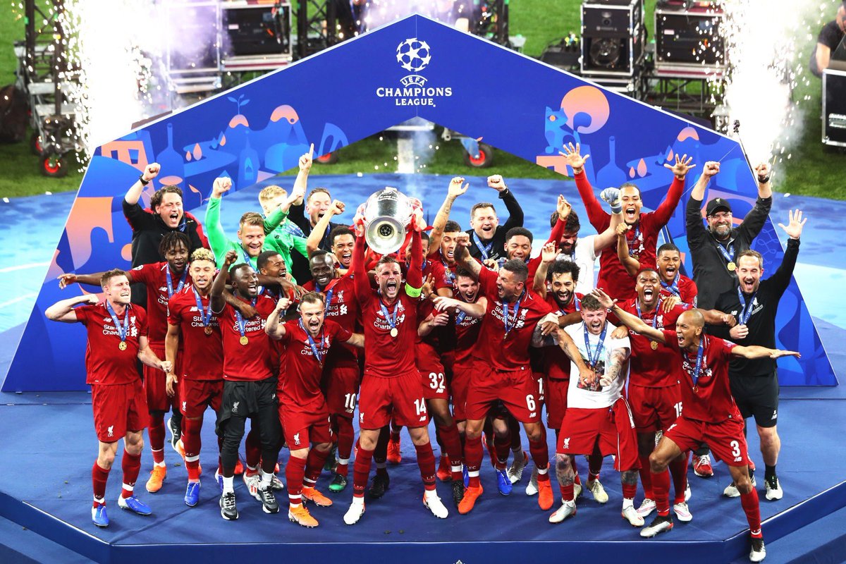 Champions of everything. Liverpool Football Club🏆 🏆