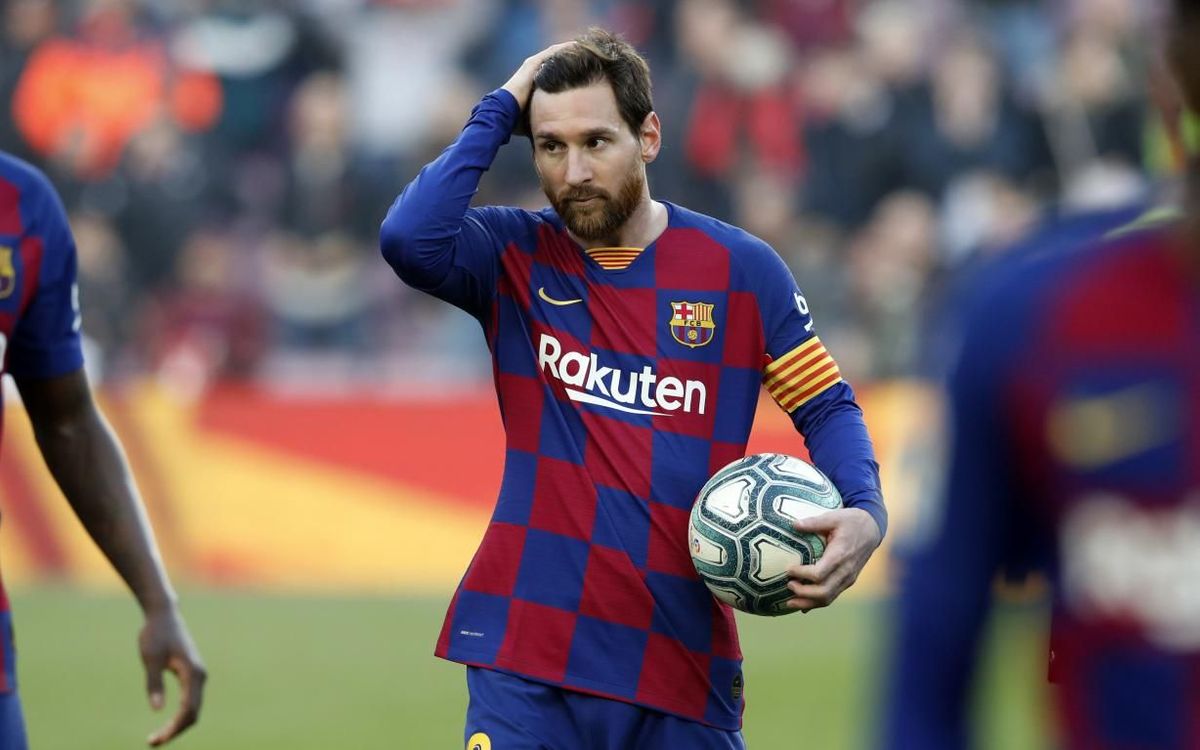FCBarcelona_es's tweet photo. LAS FOTOS DE LA TEMPORADA | FEB 22, 2020

🐐 Messi logró un póker ante el Eibar en el Camp Nou, goles que han sido clave para lograr su 7º Pichichi con 25 goles, récord absoluto en la historia del fútbol español

👀 Mira todos sus goles de la Liga 2019/20 
https://t.co/GvutUxXU6j https://t.co/y6DA8Mq37r