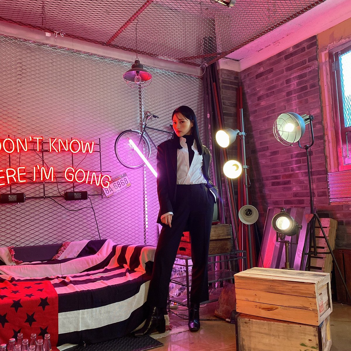 the "i'm not a girl" shirt is a Vibe