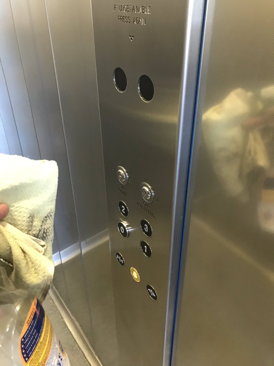 o8OiO8o's tweet photo. Standard of cleaning by @Clarion_Group Dirty marks left after cleaning on buttons by their staff
Afraid to touch these buttons so as always cleaned the full left myself - better to be safe then sorry!
Never trust #Clarion cleaning staff/ caretaker @ClarionSupport #serviceFraud https://t.co/2xtq5T2wJh