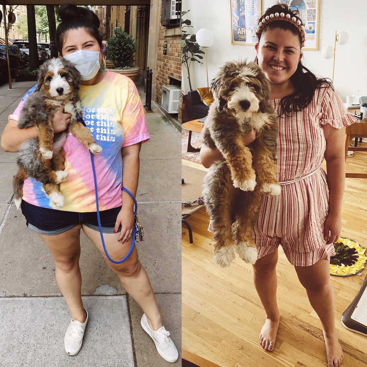 Help this photo is only three weeks apart 😭
