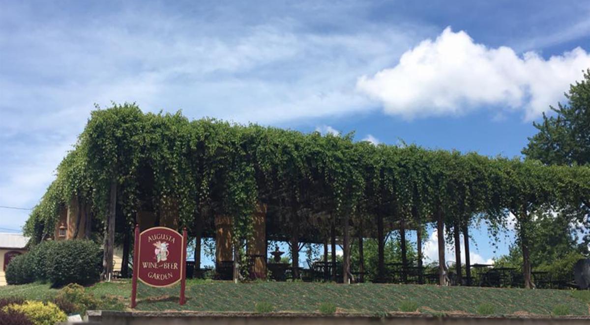 MontelleWinery's tweet photo. Sip Local Safely! In the Shade and distanced on our patio. Check out this week's newsletter for details on Christmas in July specials, a review of our 2019 Icewine, music schedule, and more!#augustawinery #augustaMO #AugustaAVA #siplocal #MOWines https://t.co/GsrTWKYh5N https://t.co/j0yOwmROqD