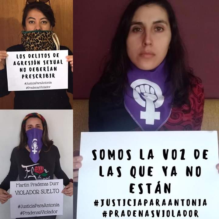 flordejuanas's tweet photo. Otra vez la justicia chilena ha demostrado que solo favorece a quienes pueden pagar x ella. 
 #pradenasviolador es peligro a la sociedad.
Su condena es absurda y una burla para todas nosotras.
No estamos todas, faltan muchas.
Por ellas y por todas nosotras
#JusticiaParaAntonia https://t.co/Zimv3u13Ga