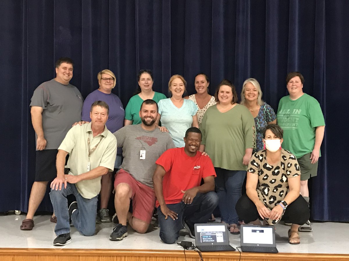 The BCS Instructional Technology Leaders and Media Coordinators-teamwork at its best!