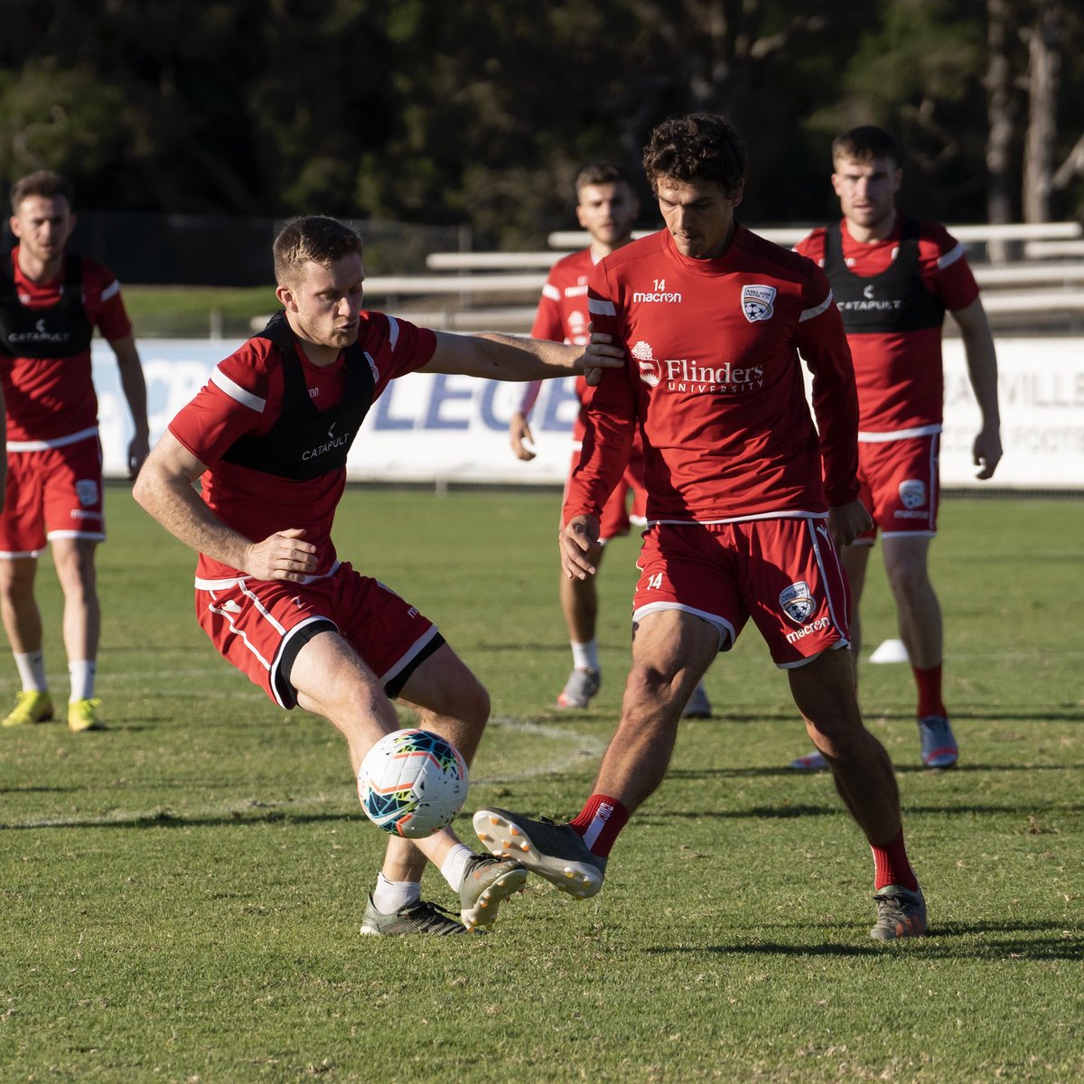AdelaideUnited's tweet photo. #HubLyf training β
β½οΈ https://t.co/v6MpQb8eVl