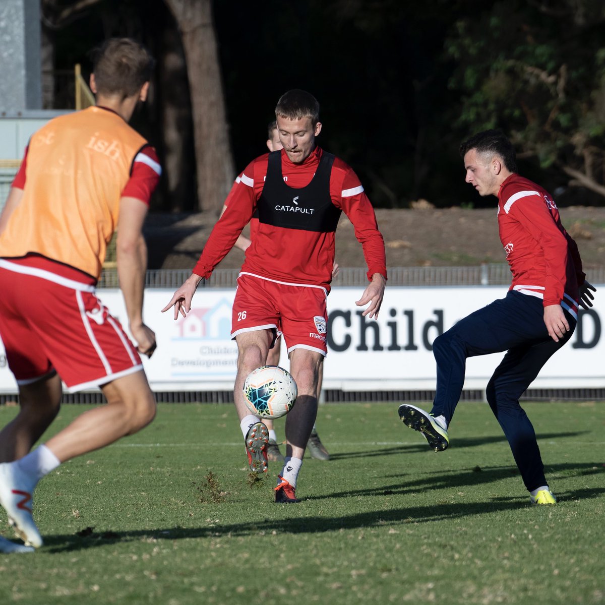AdelaideUnited's tweet photo. #HubLyf training β
β½οΈ https://t.co/v6MpQb8eVl
