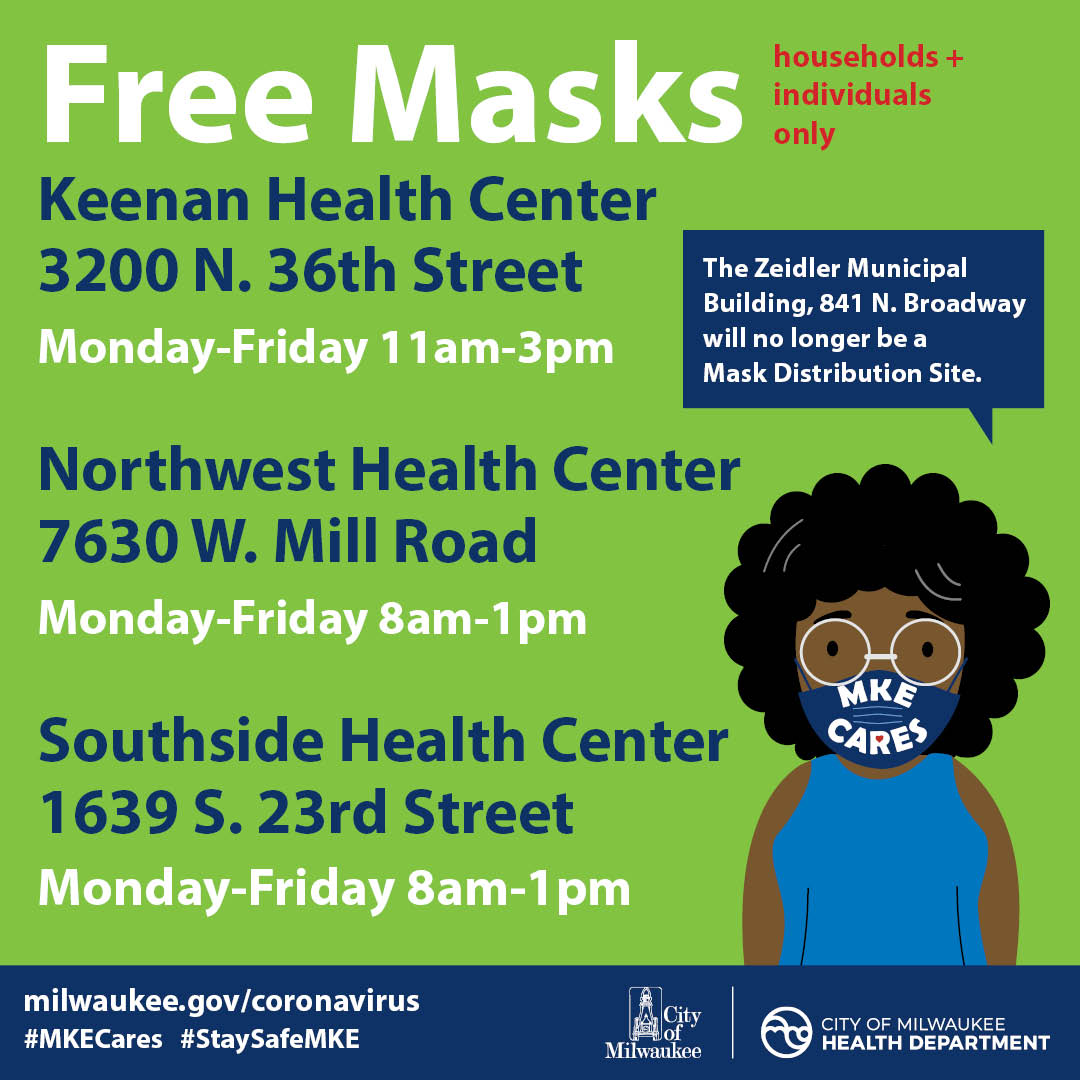 #MKEHealth #MaskUpMKE #StaySafeMKE