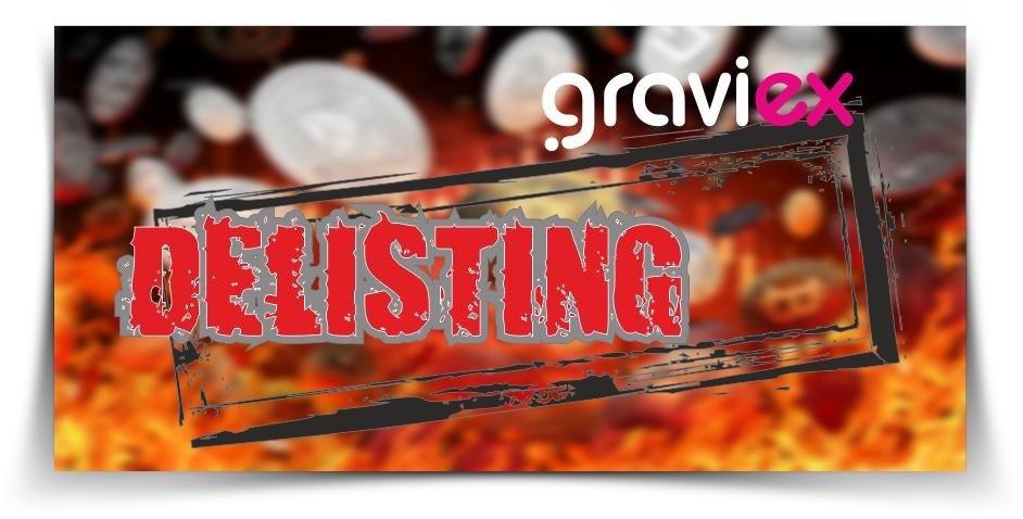 graviex_net's tweet photo. 📢 Attention of holders of the following coins subject to #Delisting from #GRAVIEX ⚠️after Aug 05: #XNB, #TRDS, #DTEM, #EMP, #HDRX, #PNX, #PSC, #ZBA, #POSQ, #BTCF, #SCRIBE, #ZND, #SLR, #BBP, #LABS. 🔔Trading will be stopped on July 29. https://t.co/cQuPcR0Ho7