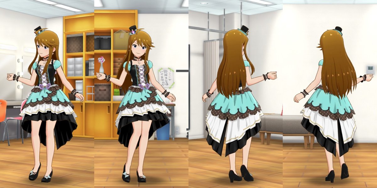 mltdcostume's tweet photo. ハーティーネオフィリア+（アナザー）
#ミリシタ衣装検索 #ss102 #所恵美 https://t.co/KirKRsMr0h