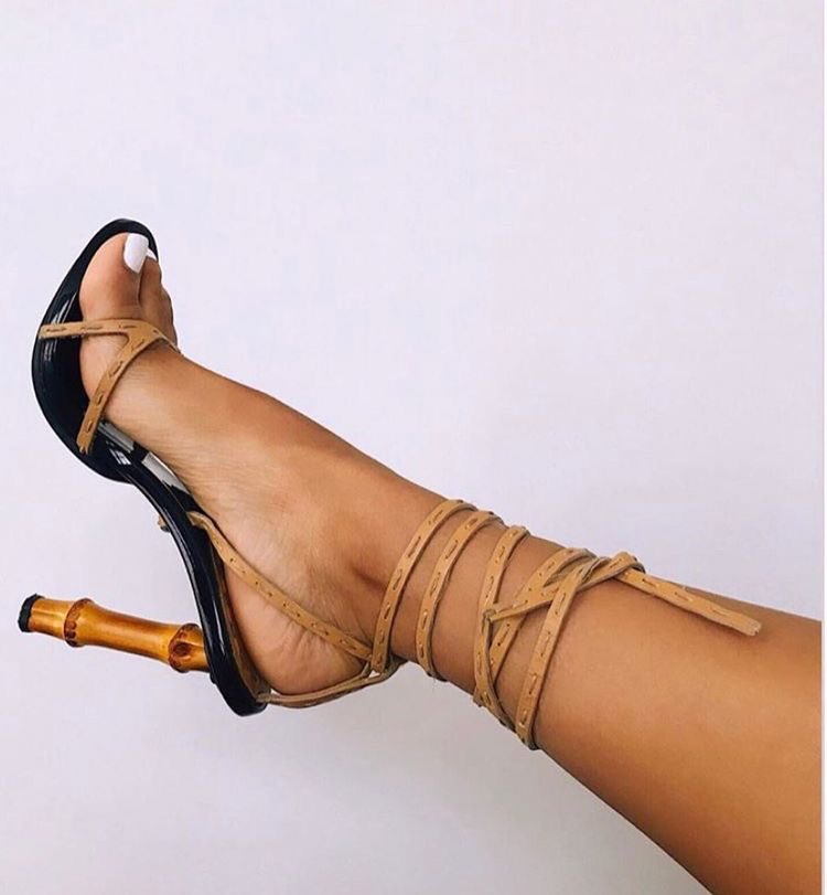 gucci bamboo heels