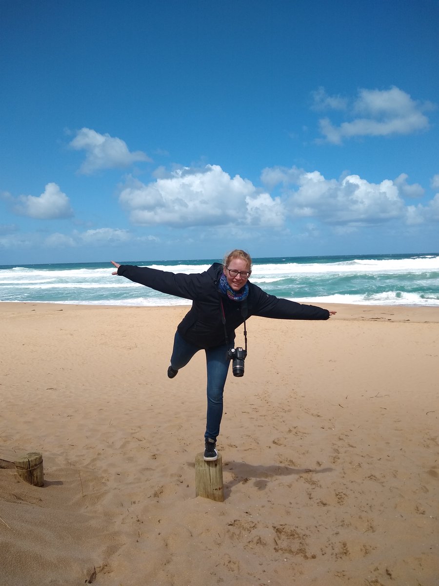 WEHI_Postdocs's tweet photo. Meet @TheresaKlemm, postdoctoral fellow in the @komander_lab @WEHI_research and alumna of @Uni_WUE in Germany. Theresa works on structures and functions of #DUBs (deubiquitinating enzymes) and is keen to exploit these as drug targets. #postdocportrait https://t.co/Qv6rvBSuJr