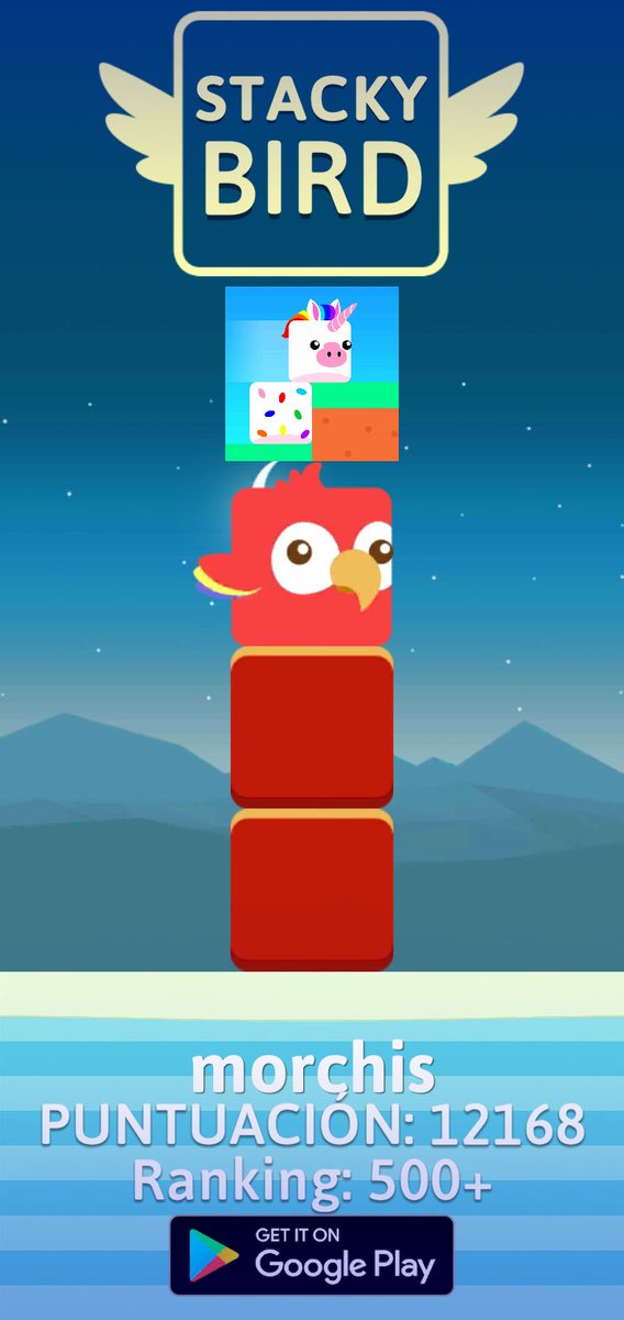 M00nlight_ba3's tweet photo. Yes
Mi puntaje en #stackybird: 12168 https://t.co/1kNDKL0Eah