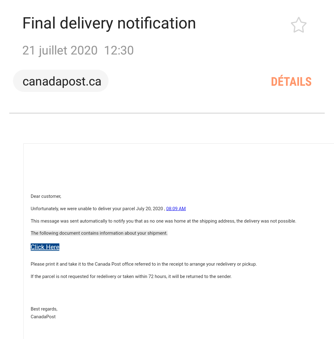 LeFiletDePeche's tweet photo. #fishing #physhing #phishing #hameçonnage #virus #vers #trojan #chevaldetroi #pourriel #scam #malware
ATTENTION aux liens qui ont comme but, de vous frauder. https://t.co/I1AIoVIvZu