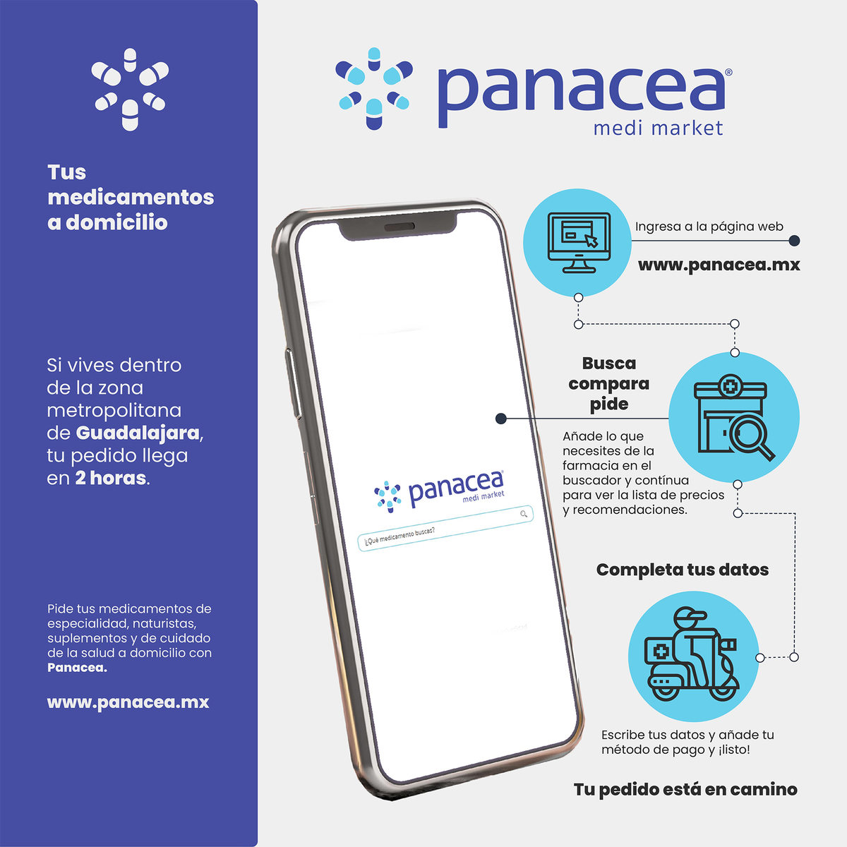 ¡Ya puedes encontrar varios de nuestros productos MIEL ORO en la nueva plataforma PANACEA MEDI MARKET!
Solo entras a la página web, buscas los productos que deseas, completas los datos y te mandan el pedido a tu casa. ¿Sencillo, verdad?
#soymieloro #mielorogdl #beehoney
