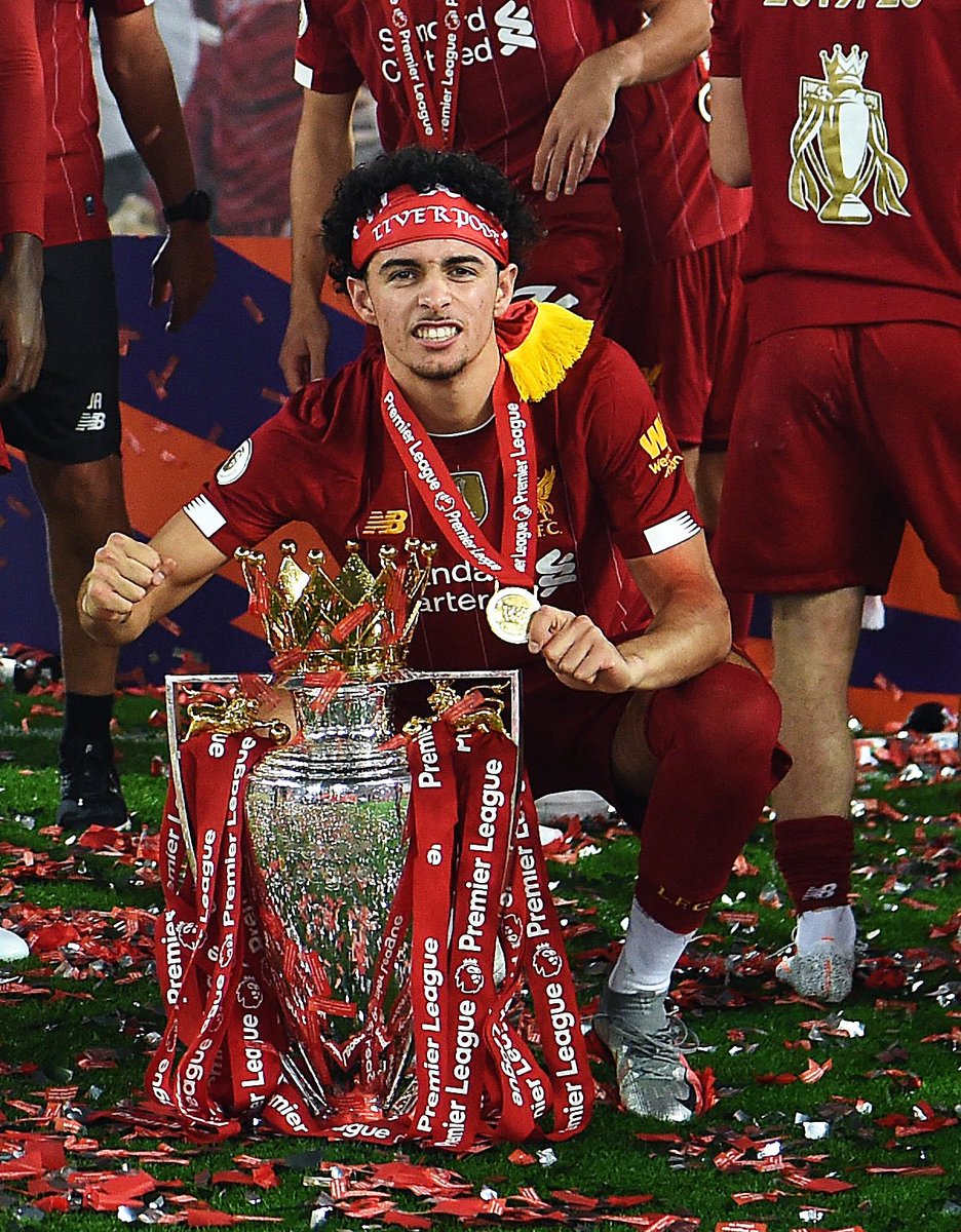 Reds Report on X: "Curtis Jones with the Premier League trophy 😁🏆  #LFCchampions #LFC 🔴 https://t.co/R7U06mwgto" / X