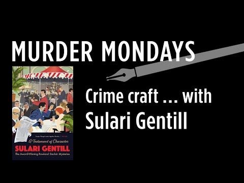 SistersinCrimeA's tweet photo. #MurderMondays Did you see who's our guest this week? The amazing @SulariGentill ... sharing her #crimecraft insights and tips. Well worth watching. Enjoy! #CrimeFiction https://t.co/zfkpBeEDBM
