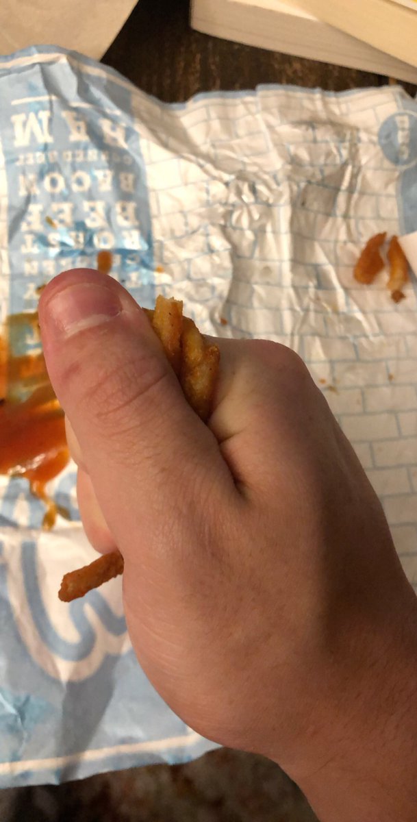 LukeBatten0's tweet photo. Yo, these fries bussin. https://t.co/vJWlX0Hyci